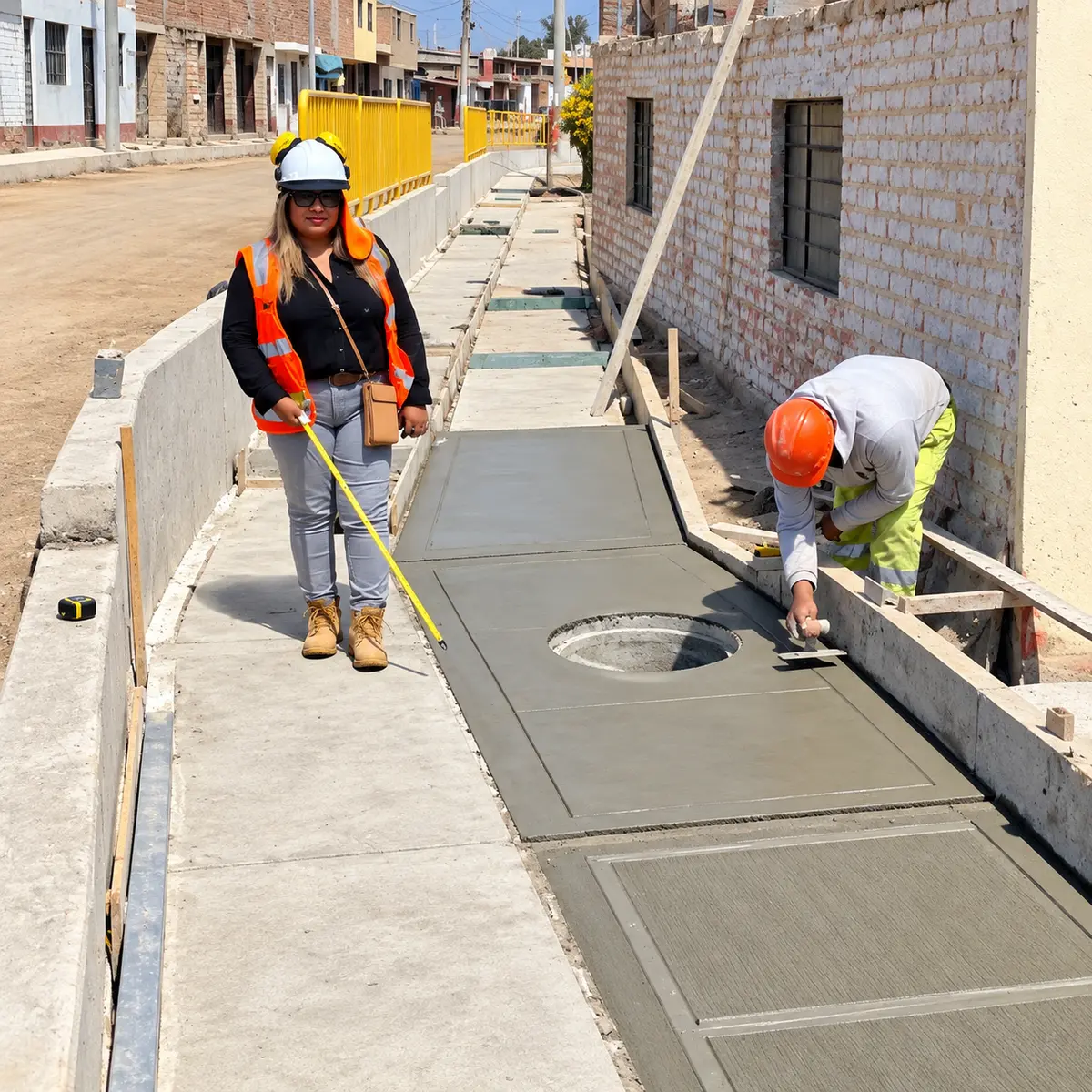 Obra INFRAESTRUCTURA VIAL: PISTAS Y VEREDAS
